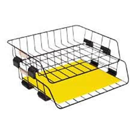 Suitex Letter Tray- Side Loading- 13-.38in.x10-.13in.x2-.63in.- Black SU18417